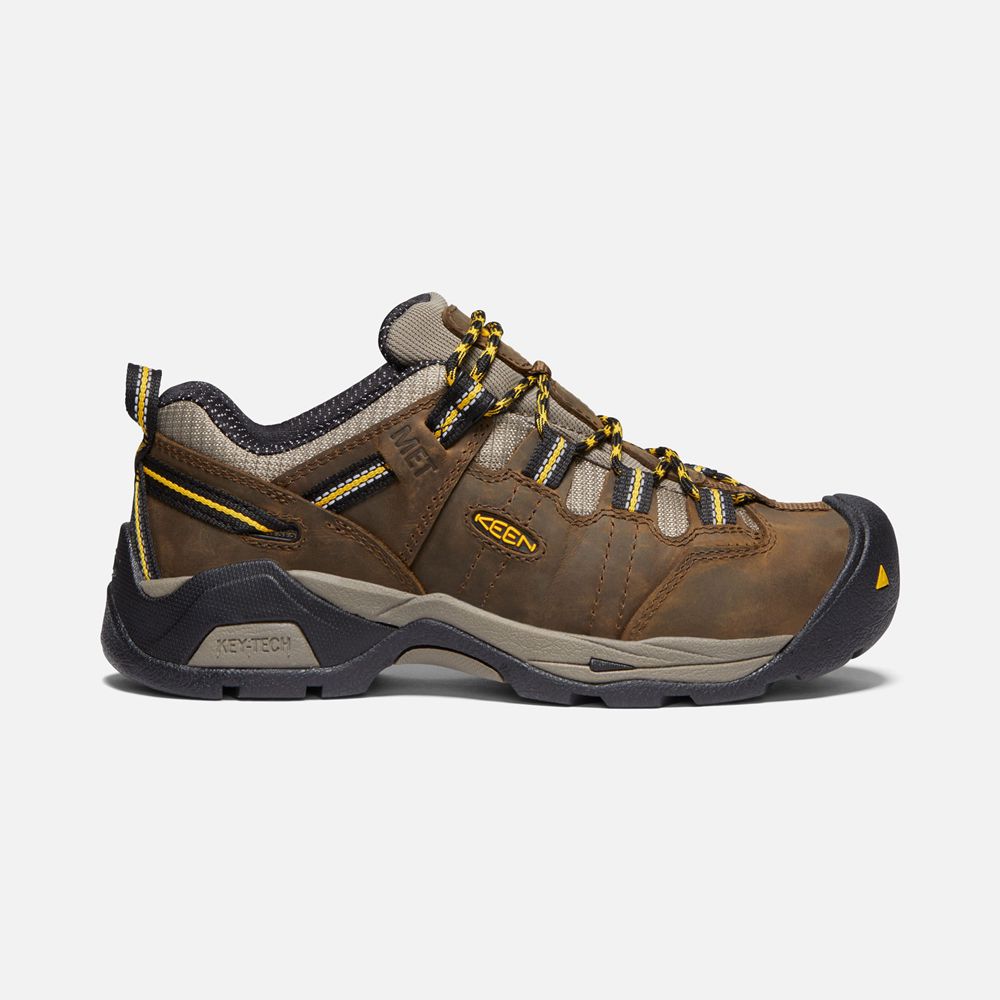 Zapatos de Trabajo Keen Mexico Marrom - Mujer Detroit Xt Internal Met (Steel Toe) - WL8517460